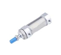 FZPMRLTMV Mini vérin pneumatique série MF, alésage 25 mm, MF25, en Acier Inoxydable, Course 10-400 mm, 1 pièce(MF25X15)