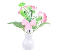 FZQBEY Veilleuse LED Chambre, Veilleuse Enfant Prise Electrique Fleur Rose, Lampe Nuit Murale avec Capteur de Lumière Brancher et Utiliser Automatique Veilleuse pour Chambre Enfant Cuisine Couloir
