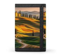 FZQVSGW Arches National Park Portefeuille à trois volets avec 8 emplacements pour cartes de crédit Portefeuille divisé, Italie-toscane, Taille unique, Moderne