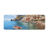 FZQVSGW Boîte de papeterie avec design amovible - Boîte de rangement créative et minimaliste - En ABS durable - 180 ° - À plat - Fermeture à pression sécurisée pour fournitures de bureau, Ville