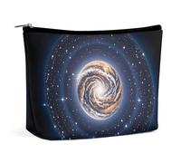 FZQVSGW Petite trousse de maquillage élégante et spacieuse avec motif cerise, pochette à fermeture éclair, trousse de toilette de voyage pour meilleur ami, Corps céleste, Taille unique