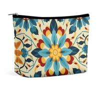 FZQVSGW Petite trousse de maquillage élégante et spacieuse en forme de canard à l'aquarelle - Pochette portable à fermeture éclair - Trousse de toilette de voyage pour meilleur ami, Classeur