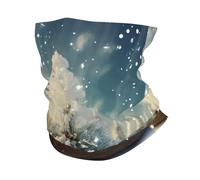 FZQVSLCM Cache-cou - Masque de protection UV - Écharpe respirante et coupe-vent - Pays des merveilles de neige - Cagoule de Noël - Cagoule d'été rafraîchissante - Bandana sans couture pour homme et
