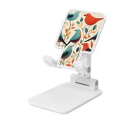 FZQVSLCM Flock of Birds Support de téléphone portable pour bureau - Angle réglable en hauteur - Support pliable pour téléphone portable - Compatible avec tous les téléphones