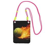 FZQVSLCM Petit sac à bandoulière pour femme - Sac à main étanche pour téléphone portable - Pour brûler des photos de tennis