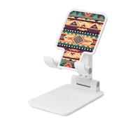 FZQVSLCM Support de téléphone portable de style sud-ouest pour bureau - Angle réglable en hauteur - Support pliable pour téléphone portable - Compatible avec tous les téléphones