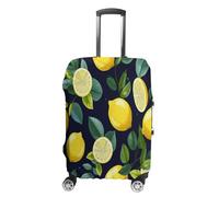 FZQVSWTX Housse de protection lavable pour valise, motif guitare réfléchissante, protection élastique pour valises de 48,3 à 81,3 cm, Citron., XL