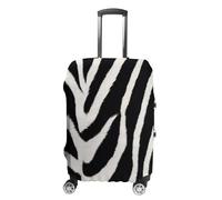 FZQVSWTX Housse de protection lavable pour valise, motif tigre majestueux se reposant sur un rocher, élastique pour valise de voyage de 48,3 à 81,3 cm, Animal zèbre., M