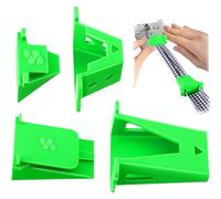 fztonk 4 pièces en Plastique Tissu Fabricant de Tubes Couture Outil d ' Assistant de roulement pour la Fabrication de vêtements literie Projet de Tricot et de Crochet Assistant de Tissage Portable