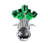 fztonk Centre de Table délicat en Forme de Rose en, décoration d ' intérieur Moderne et élégante, adapté à Divers événements de célébration, Figurine de Fleur en