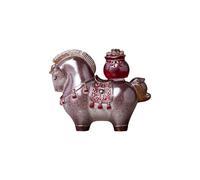 fztonk Figurine de Cheval en résine de Culture du thé Chinois, Accessoire d ' Effet de Changement de Couleur, idéal pour Les décors de cérémonie en résine de Table de thé