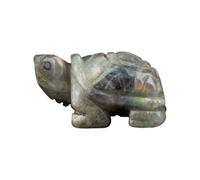 fztonk Figurines de Tortues en, Sculpture d ' Animaux en Pierre sculptée à la Main, Statue de Reiki, Ornement, décoration de Maison