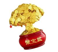 fztonk Heureusement, décoration d ' Arbres d ' Argent pour la Richesse et la prospérité de la Maison, Ornements FengShui en résine pour Salon, Bureau d ' étude, Bureau, entrée, Pont de Richesse