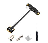 fztonk Miniature PCIe 1X 4X 8X 16X Carte réseau sans fil Connexion de carte son Miniature câble d ' extension Câble d ' extension pour appareils sans fil