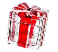 fztonk Plat à bonbons avec couvercle, bol en, pot de rangement décoratif pour bureau, boîte à bijoux en verre, bagues, boucles d ' oreilles, plat avec couvercle, bol en, pot de rangement