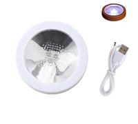 fztonk sous-Verres Lumineux Multicolores à LED changeantes, Rechargeables par USB pour générer des visuels passionnants Lors d ' événements Sociaux et d ' Ambiance de Club