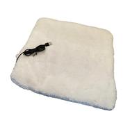 fztonk Tapis Chauffant intérieur et extérieur pour Animaux de Compagnie, Alimentation USB, avec Tube Anti-Mastication, en Tissu pour Chiens et Chats, Chauffage pour Animaux de Compagnie
