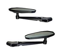 fztonk Verre de vélo antiéblouissant avec réflecteurs de Vue arrière à Base en Aluminium Robuste, Parfait pour la Conduite de Nuit et la Construction de réflecteurs sous Licence de Marque