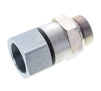 G 1 1/2'' F/M Joint pivotant en acier zingué 315 Bar - Hydraulique - Haute pression