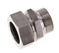 G 1 1/2'' mâle x 42L Anneau de coupe droit en acier inoxydable avec joint FKM 160 Bar DIN 2353