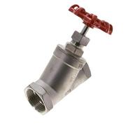 G 1-1/2'' Vanne à siège incliné inox 40 bar