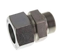 G 1 1/4'' Male x 38S Acier zingué Anneau de coupe droit 315 Bar DIN 2353