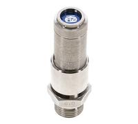 G 1/2'' Acier inoxydable 316 Ti Soupape de sécurité préréglée 3 bar (43.51 psi) DN 10