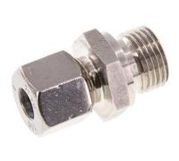 G 1/2'' mâle x 10S Anneau de coupe droit en acier inoxydable 630 Bar DIN 2353