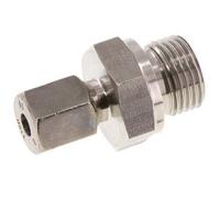 G 1/2'' mâle x 6S Bague coupante droite en acier inoxydable avec joint FKM 630 Bar DIN 2353