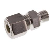 G 1/4'' mâle x 10S Raccord à compression droit en acier inoxydable 630 Bar DIN 2353