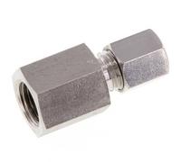 G 1/4'' x 6L Anneau de coupe droit en acier inoxydable 315 Barre DIN 2353