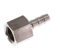 G 1/4'' x 6mm Acier inoxydable Embout de tuyau 40 Bar
