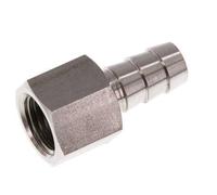 G 1/4'' x 9mm Acier inoxydable Embout de tuyau 40 Bar