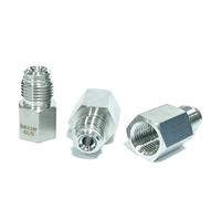 G 1/8" 1/4" 3/8" 1/2" BSPP femelle vers 1/4" VCR mâle adaptateur SUS316L en acier inoxydable raccord raccord coupleur (G1l2 F à 1l4 VCR M)