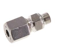 G 1/8'' mâle x 6S Bague coupante droite en acier inoxydable avec joint FKM 630 Bar DIN 2353