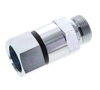 G 1'' F/M Joint pivotant en acier zingué 400 Bar - Hydraulique - Haute pression