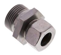 G 1'' Male x 18L Acier zingué Anneau de coupe droit 315 Bar DIN 2353