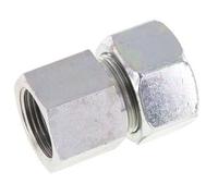 G 1'' x 25S Acier zingué Anneau de coupe droit 400 Bar DIN 2353