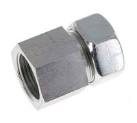 G 1'' x 28L Acier zingué Anneau de coupe droit 160 Barre DIN 2353