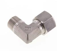 G 3/4'' Male x 20S Raccord coudé 90° en acier inoxydable 400 Bar DIN 2353