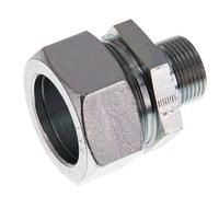 G 3/4'' Male x 35L Acier zingué Anneau de coupe droit 160 Bar DIN 2353