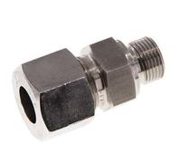 G 3/8'' mâle x 14S Anneau de coupe droit en acier inoxydable avec joint FKM 630 Bar DIN 2353