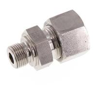 G 3/8'' mâle x 16S Anneau de coupe droit en acier inoxydable 400 Bar DIN 2353