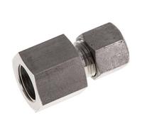 G 3/8'' x 10L Anneau de coupe droit en acier inoxydable 315 Barre DIN 2353