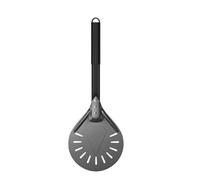 G.a HOMEFAVOR 9 Pouces Pelle à Pizza Tournante Perforée en Aluminium Anodisé Dur avec Poignée Antidérapante Résistante à la Chaleur, Pizza Paddle pour Pain de Pizzas Maison