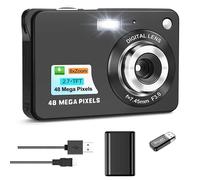 G-Anica-Mini appareil photo numérique,2.7 pouces,FHD,compact,pour la photographie,n'aime numérique 8X,caméras de poche adaptées aux novices - Type [Package 2]-32GB SD Card