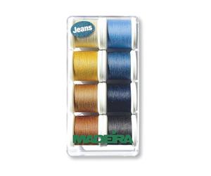G/BOX AEROFIL JEANS - Gift Box: Aerofil No.35: 8 x 100m: Spools: Jeans - Madeira