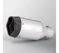 G Compatible Avec Suzuki Pour GSXS150 Pour DL250 Tuyau D'échappement De Moto Silencieux D'échappement De Moto Universel 51 Mm Modifier Le Tuyau D'échappement Bleu