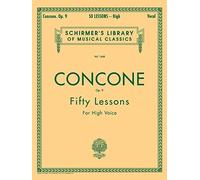 G. Concone Op. 9: Fifty Lessons for the Voice