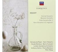 G.De Peyer H.Helaert - Clarinet Bassoon Flute Con. [Import]